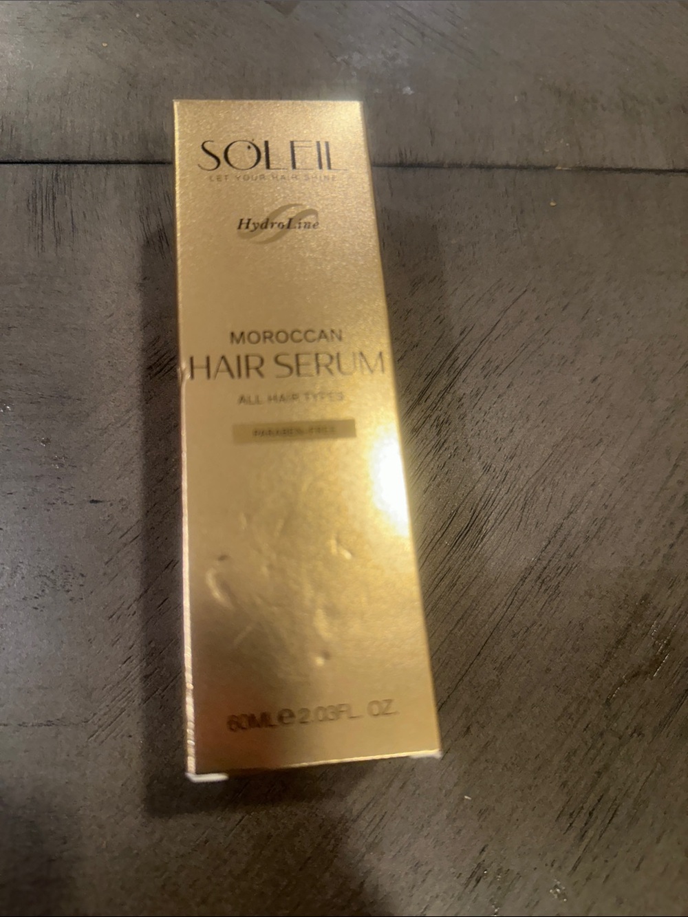 Soleil Moroccan Hair Serum - Gold Nourishing Hair Oil